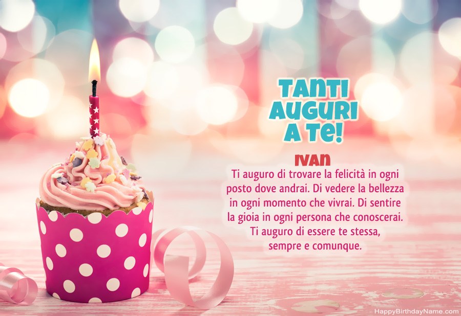 Scarica Happy Birthday card Ivan gratis