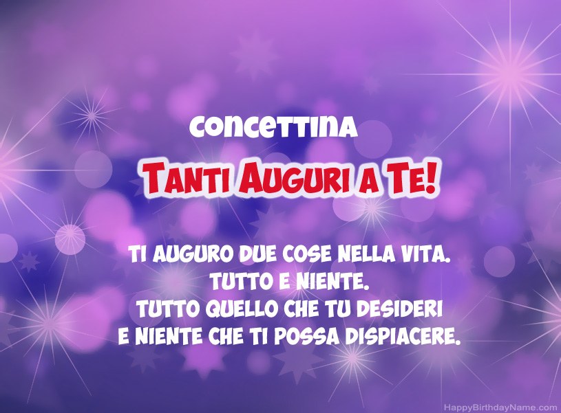 Belle immagini per il buon compleanno di Concettina Belle immagini per il buon compleanno di Concettina