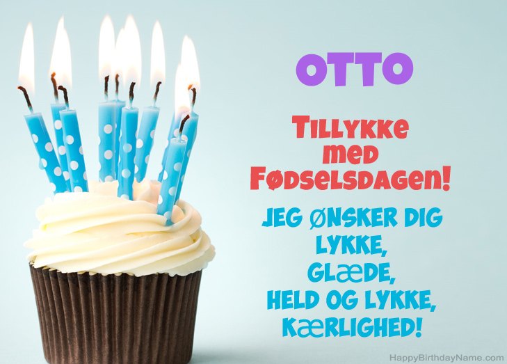Tillykke med heldens fødselsdag til Otto