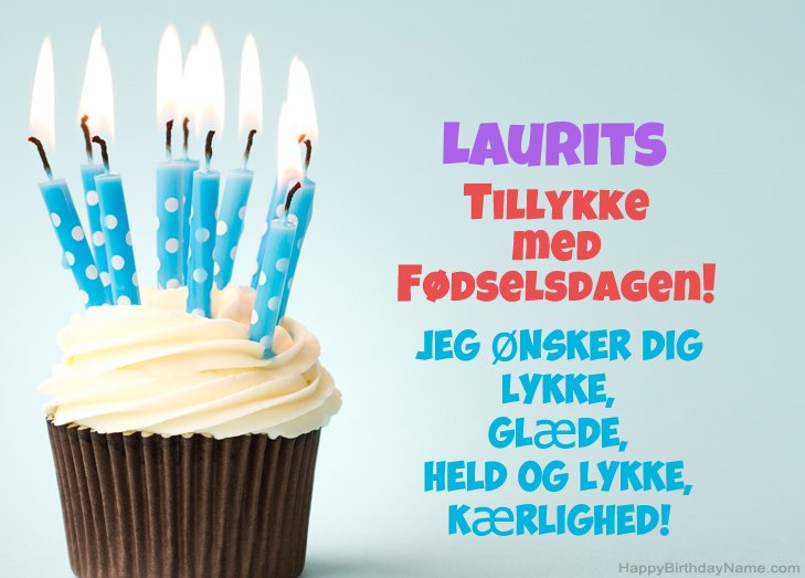 Tillykke med heldens fødselsdag til Laurits