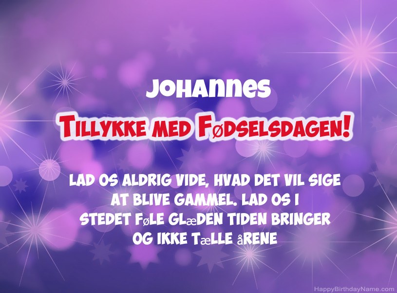 Smukke billeder til Johannes tillykke med fødselsdagen Smukke billeder til Johannes tillykke med fødselsdagen