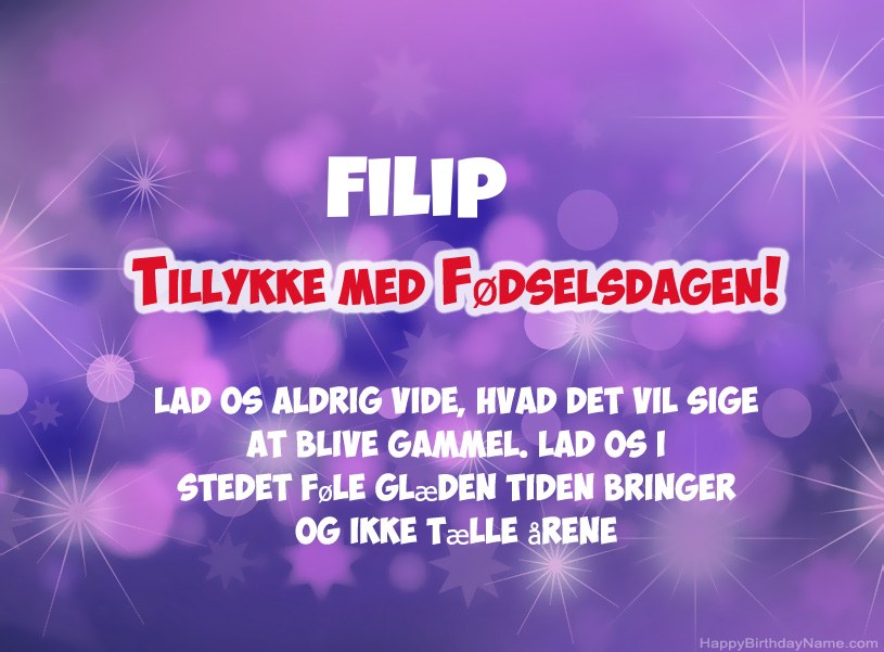 Smukke billeder til Filip tillykke med fødselsdagen Smukke billeder til Filip tillykke med fødselsdagen