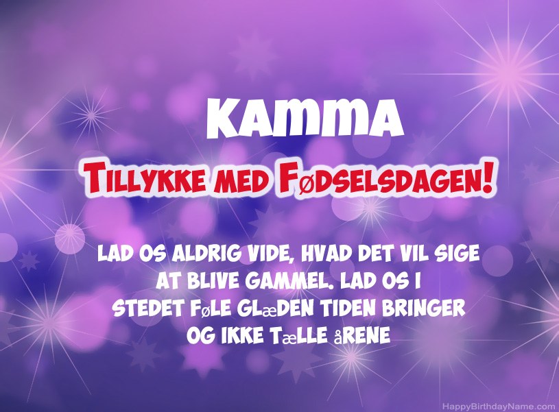 Smukke billeder til Kamma tillykke med fødselsdagen Smukke billeder til Kamma tillykke med fødselsdagen