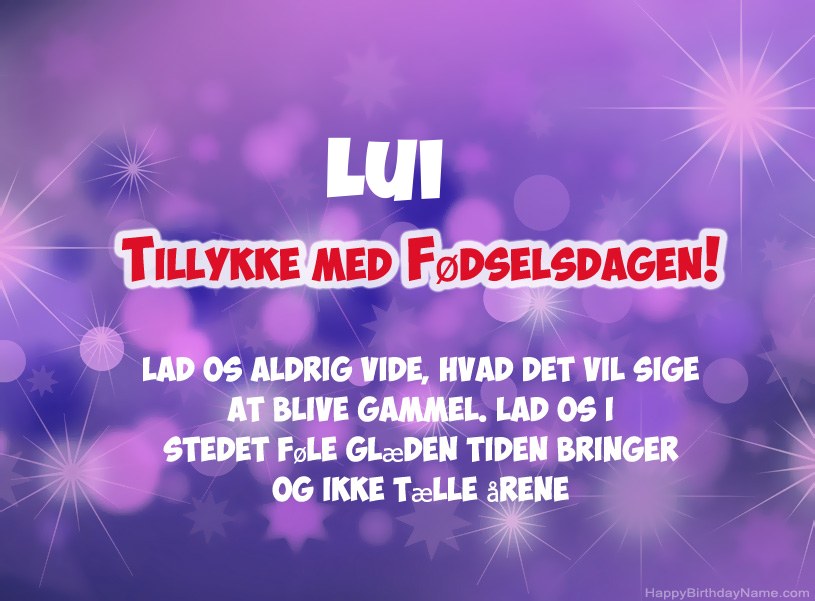 Smukke billeder til Lui tillykke med fødselsdagen Smukke billeder til Lui tillykke med fødselsdagen