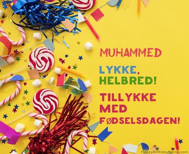 Tillykke med fødselsdagen Muhammed billeder Tillykke med fødselsdagen Muhammed billeder