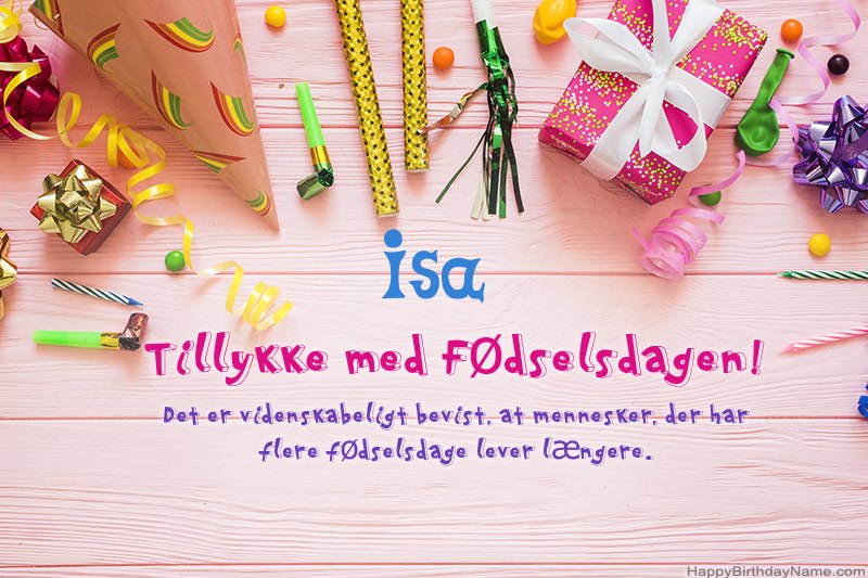 Download gratulerer med fødselsdagen Isa gratis