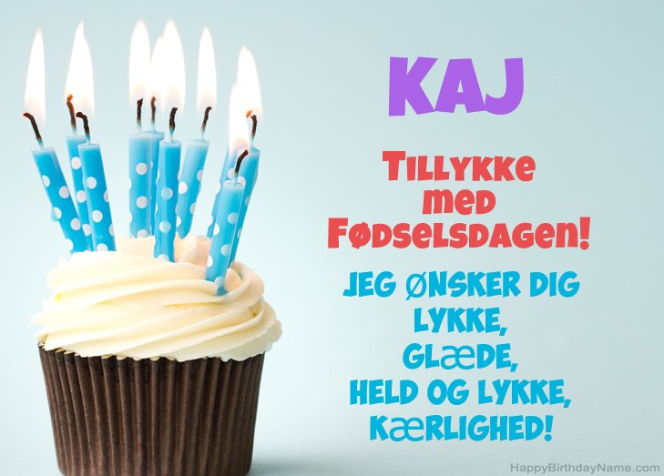 Tillykke med heldens fødselsdag til Kaj