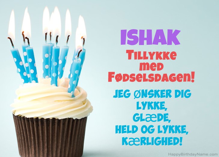 Tillykke med heldens fødselsdag til Ishak
