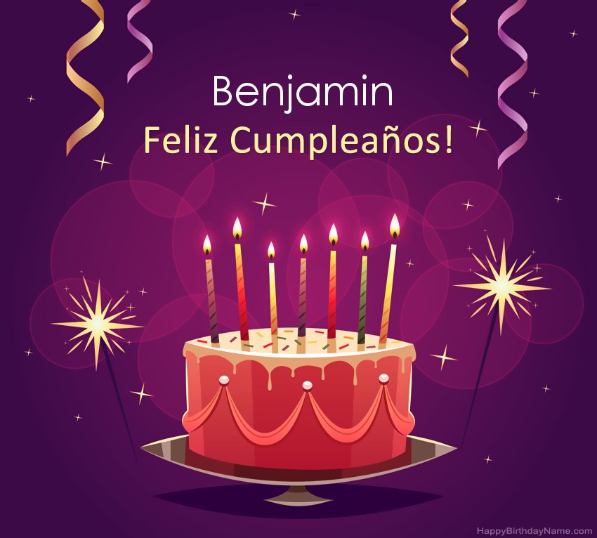 Saludos graciosos para feliz cumpleaños Benjamin fotos