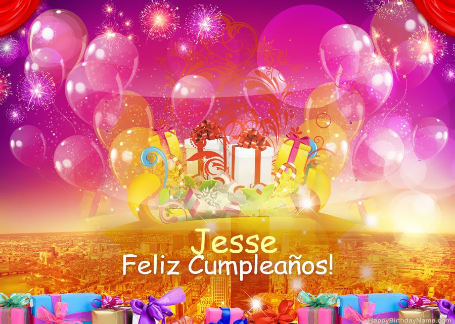 Fotos graciosas feliz cumpleaños Jesse