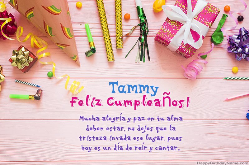 Descargar Happy Birthday card Tammy gratis Descargar Happy Birthday card Tammy gratis