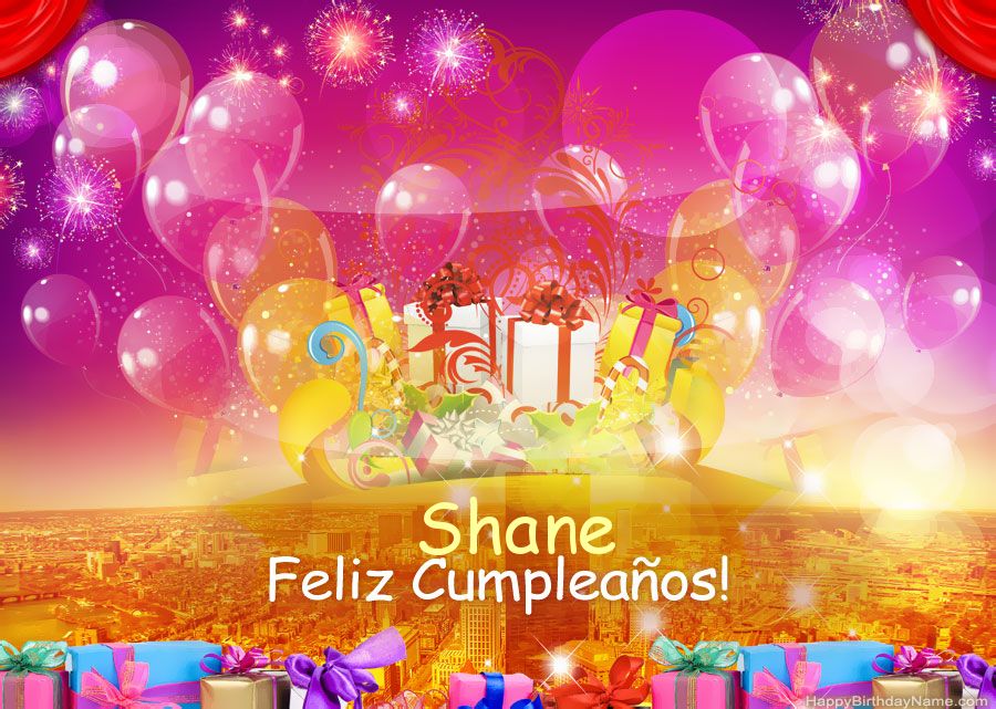 Fotos graciosas feliz cumpleaños Shane