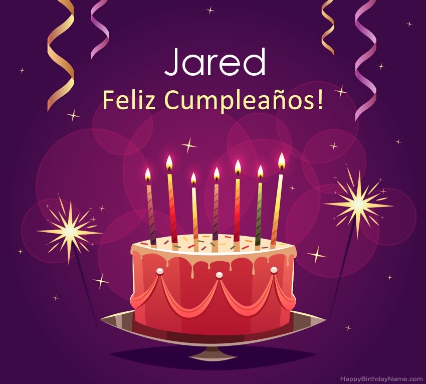 Saludos graciosos para feliz cumpleaños Jared fotos
