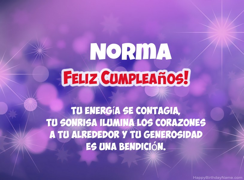 Hermosas imágenes para el feliz cumpleaños de Norma