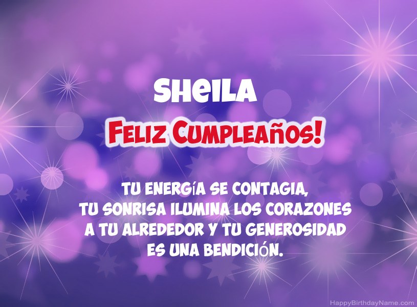 Hermosas imágenes para el feliz cumpleaños de Sheila Hermosas imágenes para el feliz cumpleaños de Sheila