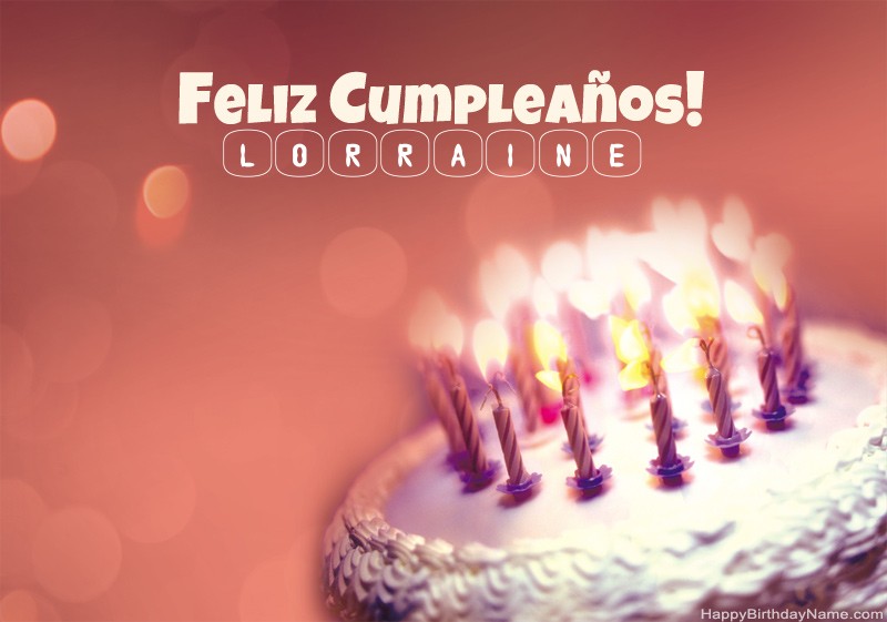 Feliz Cumpleaños Para Ti Lorraine imágenes