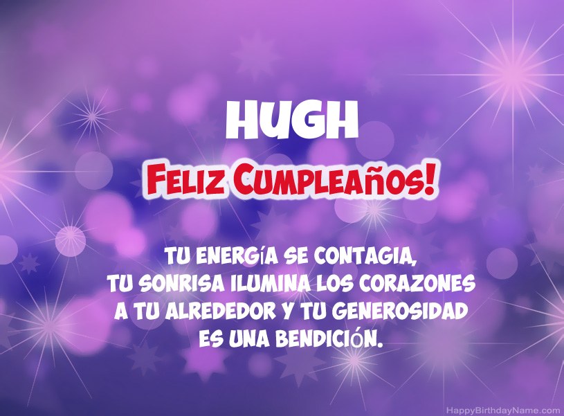 Hermosas imágenes para el feliz cumpleaños de Hugh Hermosas imágenes para el feliz cumpleaños de Hugh