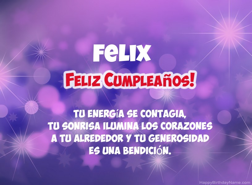 Hermosas imágenes para el feliz cumpleaños de Felix Hermosas imágenes para el feliz cumpleaños de Felix