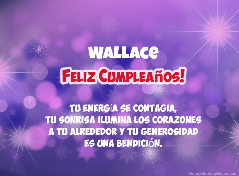 Hermosas imágenes para el feliz cumpleaños de Wallace Hermosas imágenes para el feliz cumpleaños de Wallace