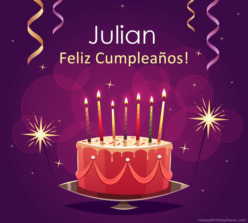 Saludos graciosos para feliz cumpleaños Julian fotos Saludos graciosos para feliz cumpleaños Julian fotos