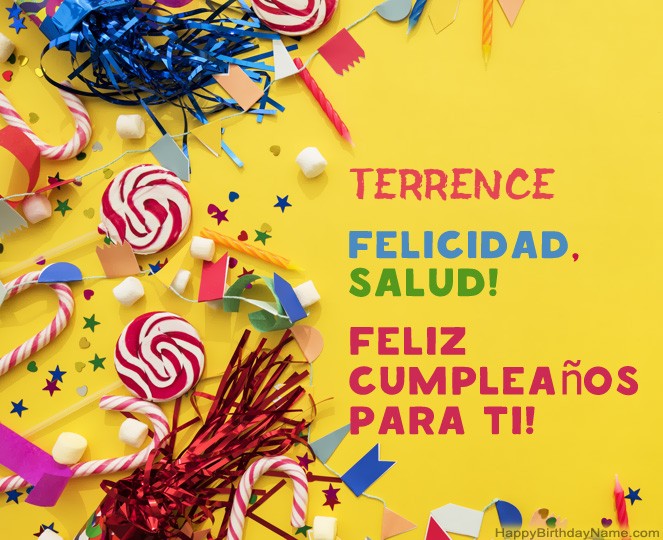 Feliz Cumpleaños Terrence fotos Feliz Cumpleaños Terrence fotos