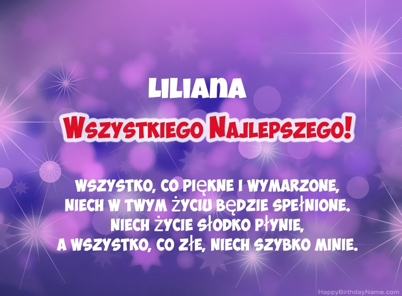 Hermosas imágenes para el feliz cumpleaños de Liliana