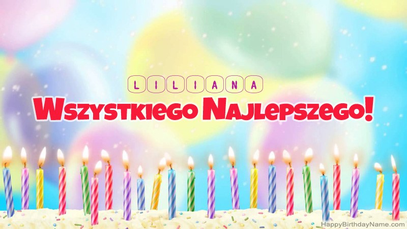Divertidas tarjetas de feliz cumpleaños para Liliana