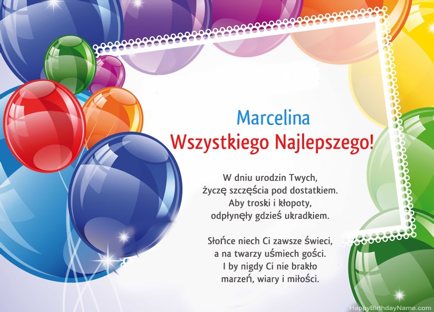 Feliz Cumpleaños Marcelina!