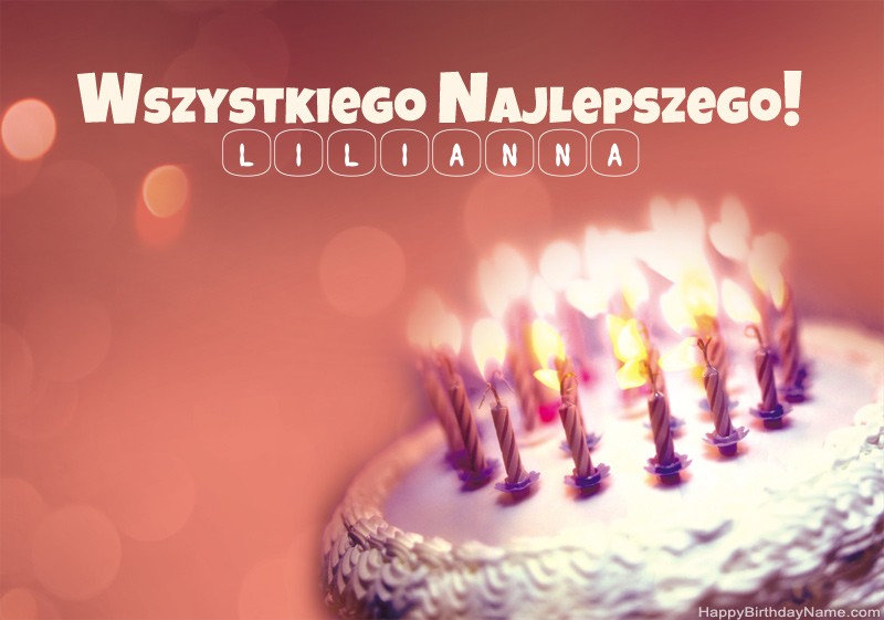 Feliz Cumpleaños Para Ti Lilianna imágenes