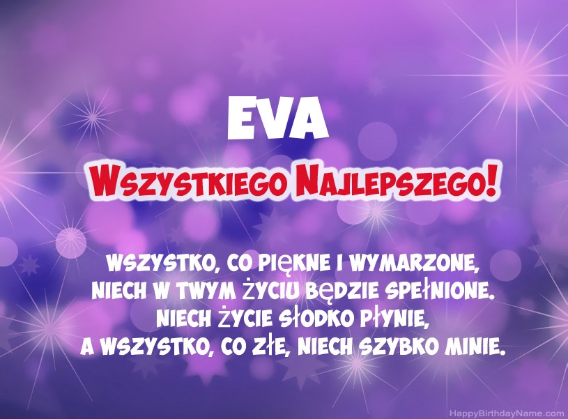 Hermosas imágenes para el feliz cumpleaños de Eva