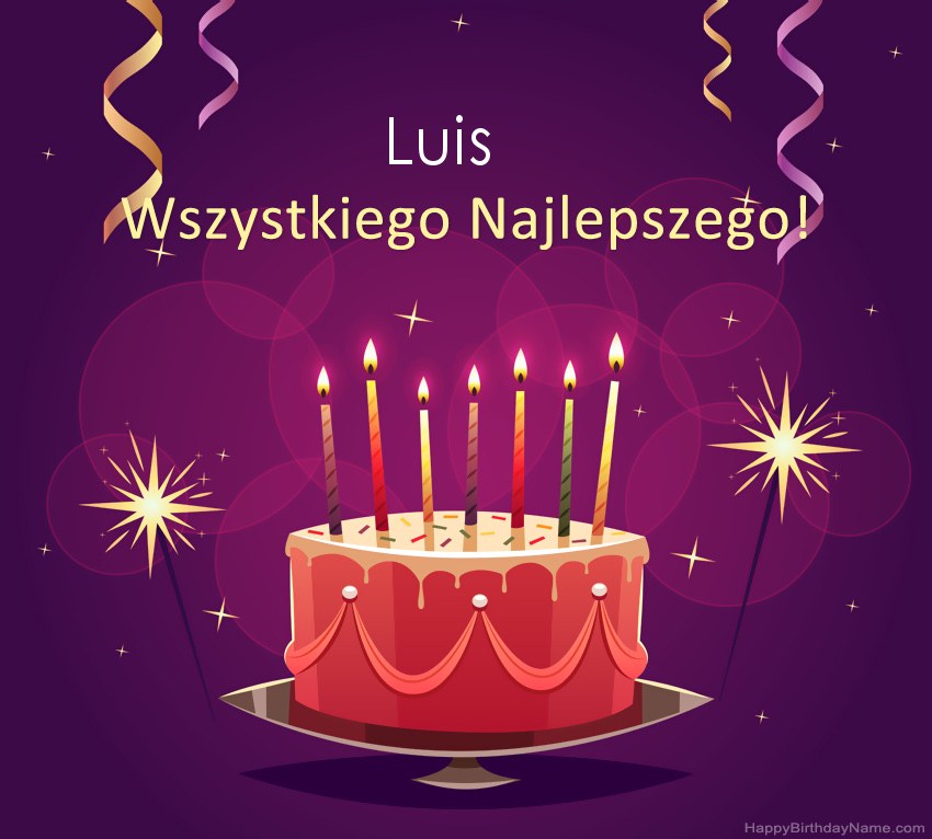 Saludos graciosos para feliz cumpleaños Luis fotos