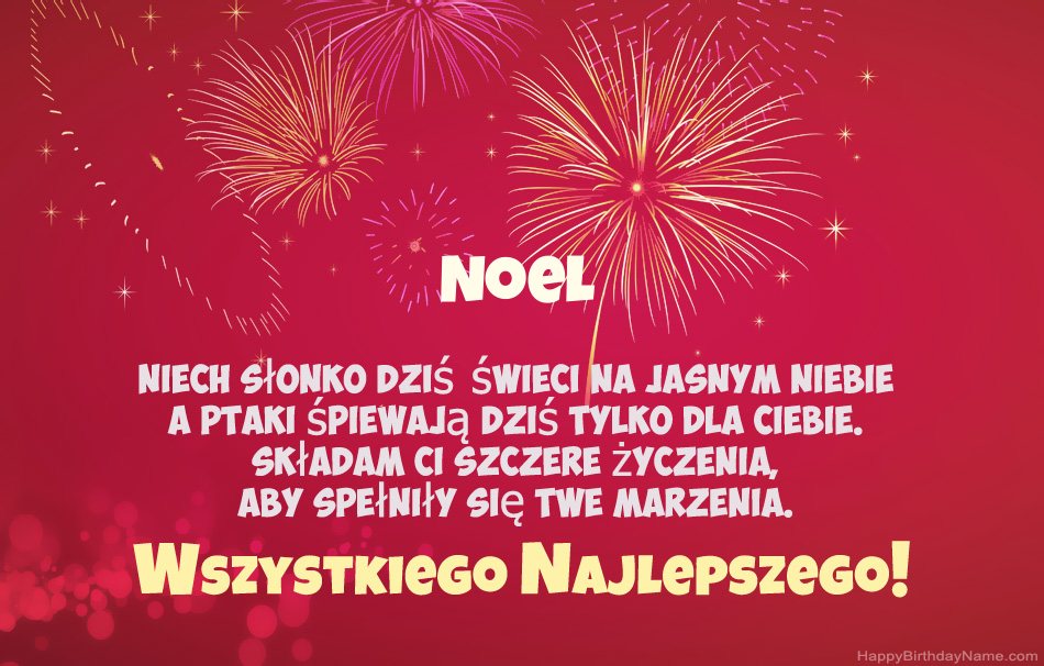 Feliz cumpleaños Noel, hermosos poemas Feliz cumpleaños Noel, hermosos poemas