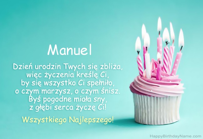 Descargar imagen para Feliz cumpleaños Manuel