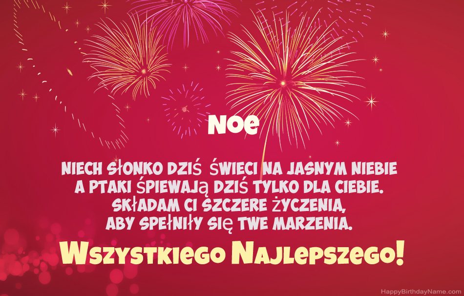 Feliz cumpleaños Noe, hermosos poemas Feliz cumpleaños Noe, hermosos poemas