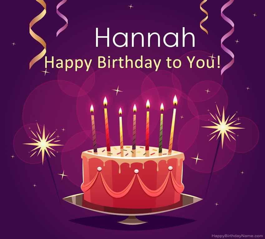 Funny greetings for Happy Birthday Hannah pictures