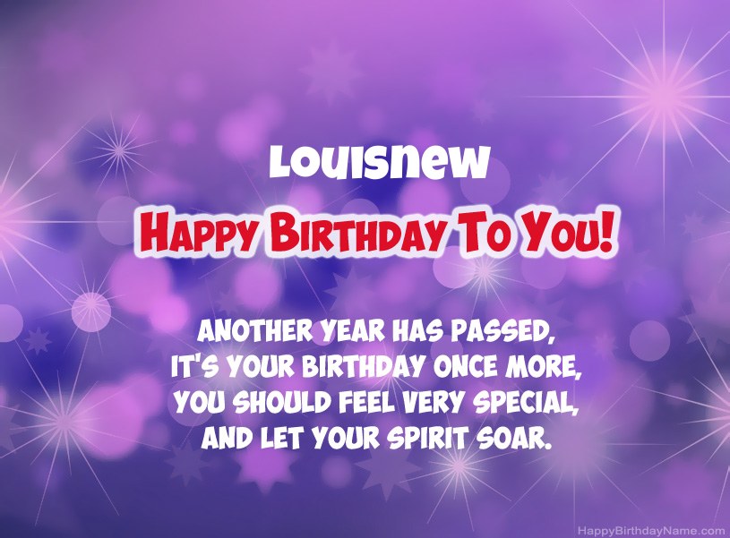 Beautiful pictures for Happy Birthday of Louisnew Beautiful pictures for Happy Birthday of Louisnew