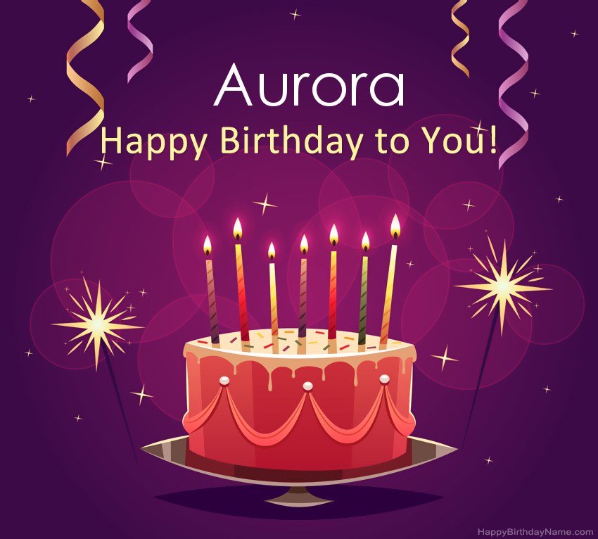 Funny greetings for Happy Birthday Aurora pictures