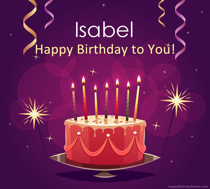 Funny greetings for Happy Birthday Isabel pictures
