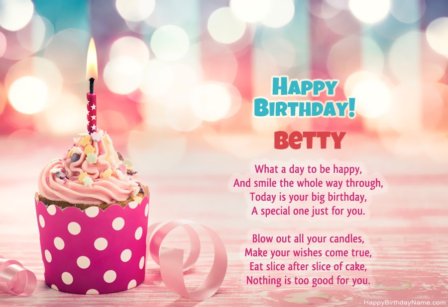 Download Happy Birthday card Betty free Download Happy Birthday card Betty free