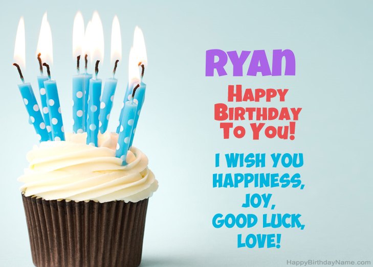 Congratulations for Happy Birthday of Ryan Congratulations for Happy Birthday of Ryan