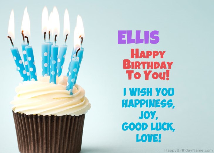 Congratulations for Happy Birthday of Ellis Congratulations for Happy Birthday of Ellis