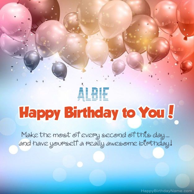 Poems on Birthday for Albie 