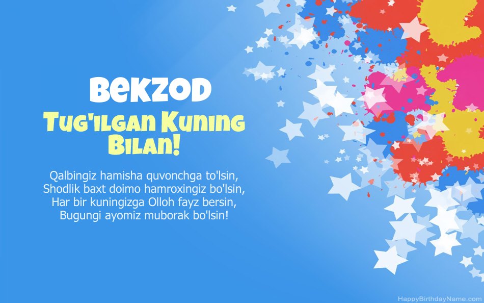 Bekzod tug