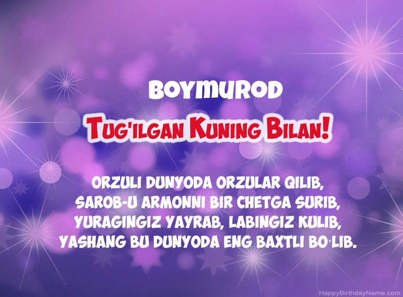 Boymurod tug