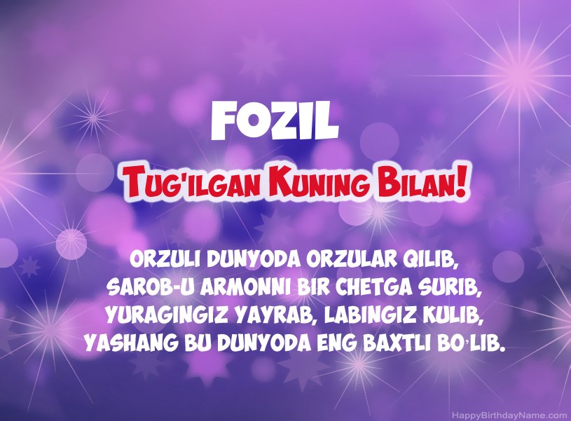 Fozil tug