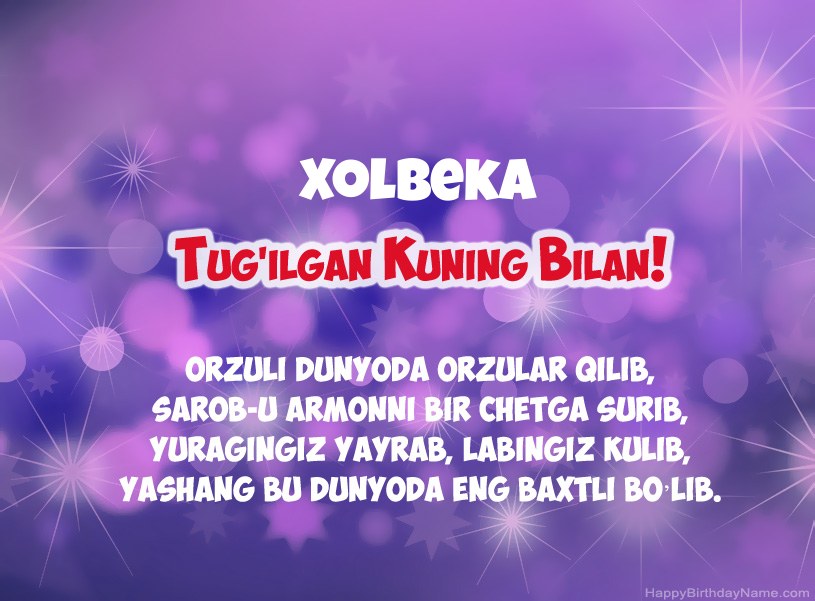 Xolbeka tug Xolbeka tug