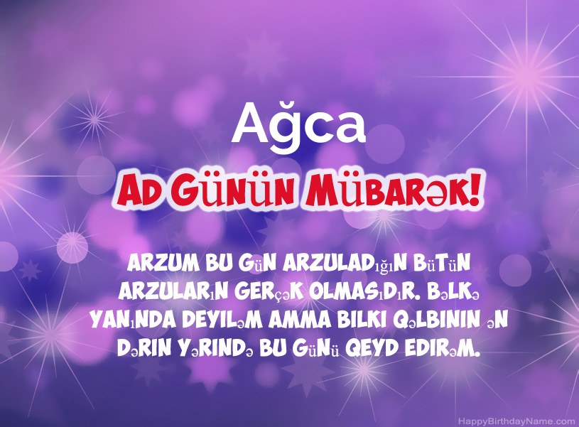 Ağca Ağca