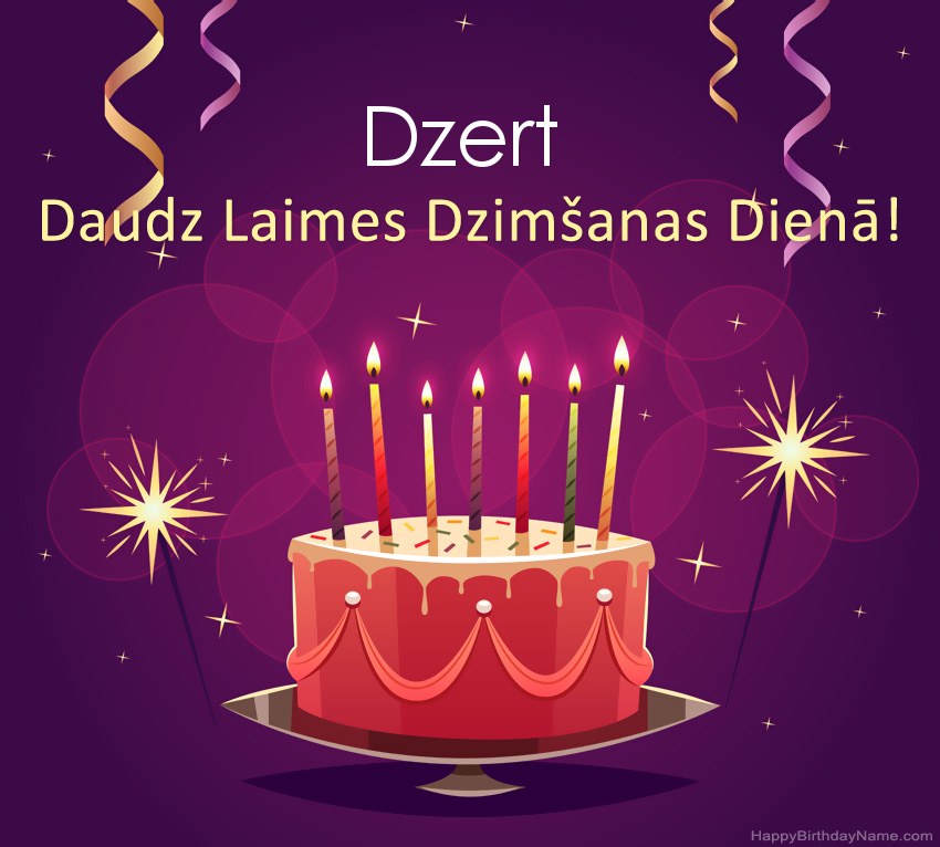 Smieklīgi sveicieni ar laimīgas dzimšanas dienas Dzert attēliem