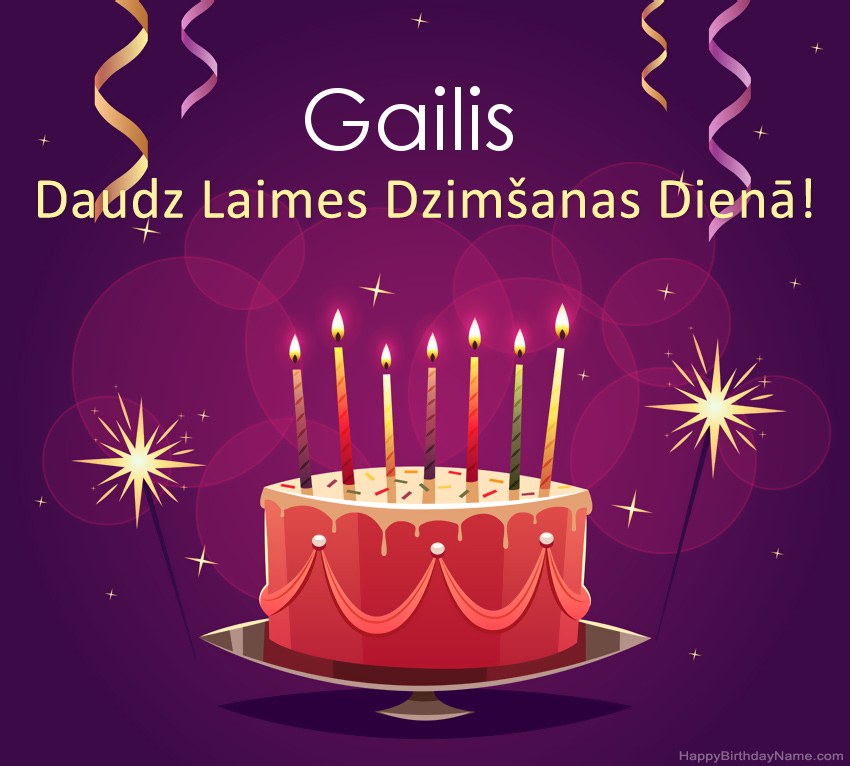 Smieklīgi sveicieni ar laimīgas dzimšanas dienas Gailis attēliem