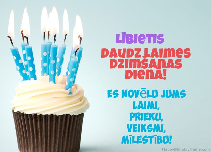 Apsveicam ar Lībietis dzimšanas dienā